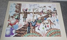 Chocolate Factory Art print – like Glasgow’s Willy Wonka Experience