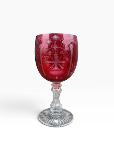 Large masonic cranberry - a,