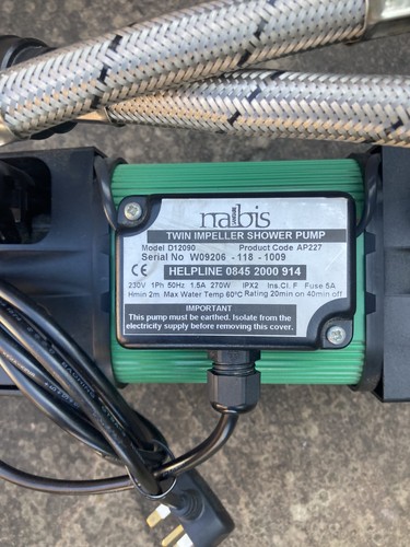 Shower pump wolseley center - shower,