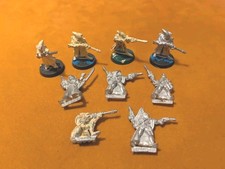 Warhammer metal Aeldari Eldar Scout Rangers x 9 OOP Warhammer 40k GW