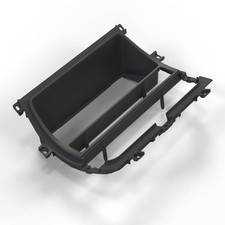 Jaguar XJ X300 ACC Stereo Digital Clock Display Bracket Black LNA6292DA