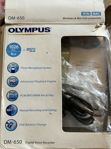 Olympus 650 digital voice - digital,