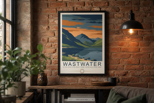 British vintage travel poster - vintage,