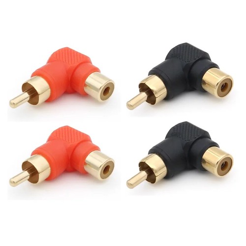 Rca right angle male to - angle,