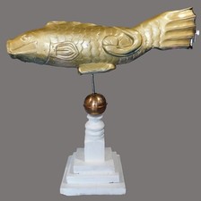 Large Carved Fish Weathervane