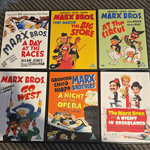Marx brothers dvd - brothers, 6x