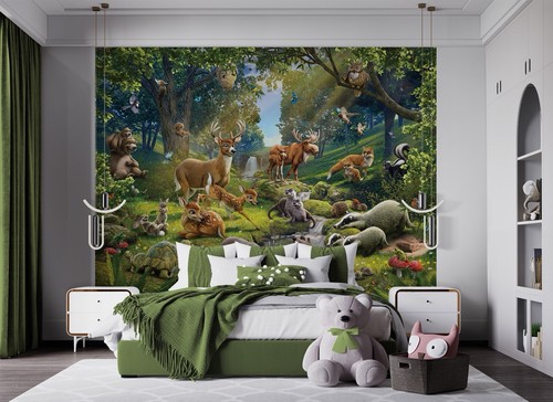 Animals the forest - of,