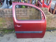 RENAULT KANGOO DOOR - BARE (FRONT DRIVER SIDE) 2009-2013 RED