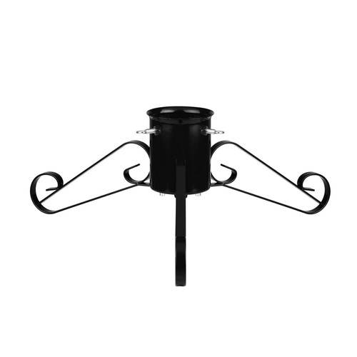 Black traditional scroll leg - scroll,