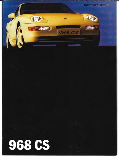 Porsche 968 1992 1993 uk - cs,