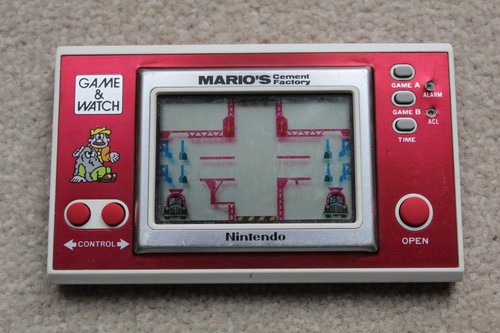 Nintendo game watch - watch, marios