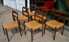 A Set Of Six Rosewood Garmi Dining Chairs By Nils Jonsson For Troeds Swedish