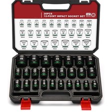 26 PCS 1/2" Drive Standard