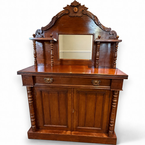 Victorian mahogany chiffonier - victorian,