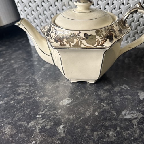 Sadler teapot ivory cream and - sadler, ivory/cream