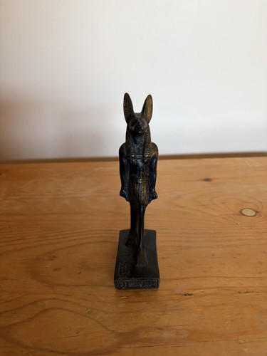 Egyptian anubis figurine - egyptian,