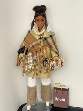 Black Barbie doll with