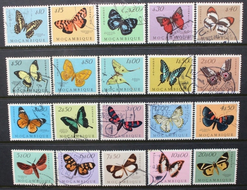 Mozambique 1953 butterflies - 1953,