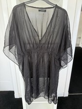 Primark Black Swimwear Coverup Size Large