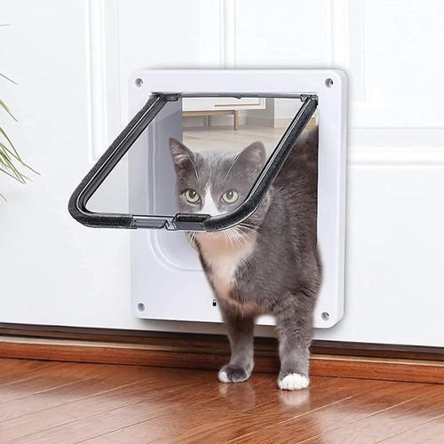 Microchip cat flap way - flap,, 4-way