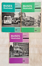 3 x Buses Illustrated - Nos 101, 104 &105 - Aug, Nov, & Dec 1963