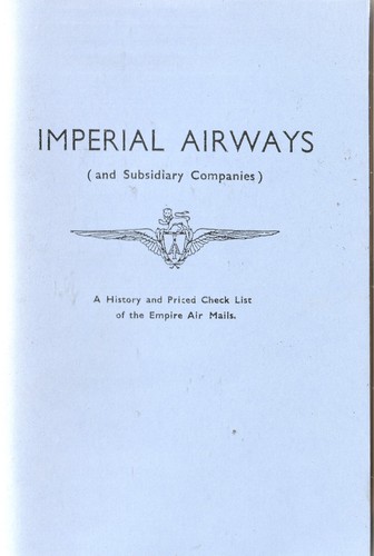 Imperial airways air - air, mails