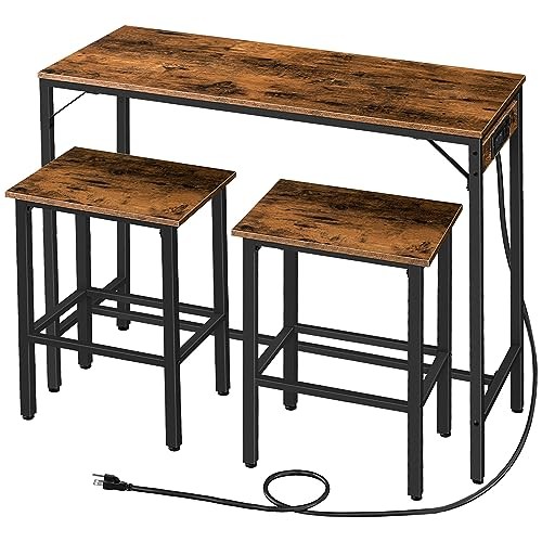 Bar table and chairs set - ,