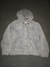 10 Years Grey Fluffy Jacket