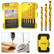 15pcs Titanium Coated HSS