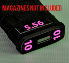 5.56 MAG STICKERS fits MAGPUL