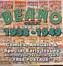 Beano Comics, Annual, Summer Special from 1938-1949 #1 - #389 Choose your Issue