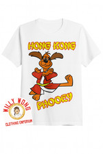 Hong Kong Phooey T-Shirt Tee Top Vintage 70s 80s Cartoon Mens Super Cool black