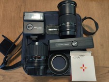 PRAKTICA VINTAGE CAMERA ACCESSORIES SIGMA 1600A FLASH + PRAKTICA WINDER B + CASE