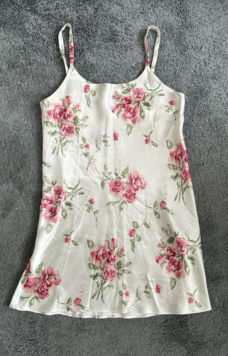 Vintage satin chemise - satin,