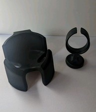 Saber-Stand Lightsaber Wall Mount Stand Black -Wall Mounted for Vertical display