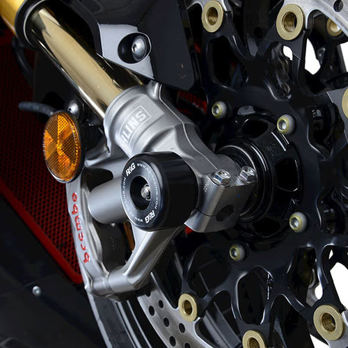 Racing motorcycle crash - r&g,