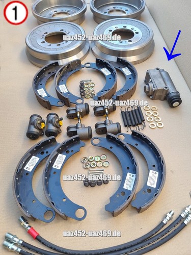 Repair kit brake uaz469 - repair,