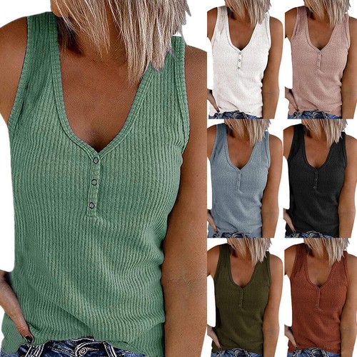 Ladies tops sleeveless - tops,