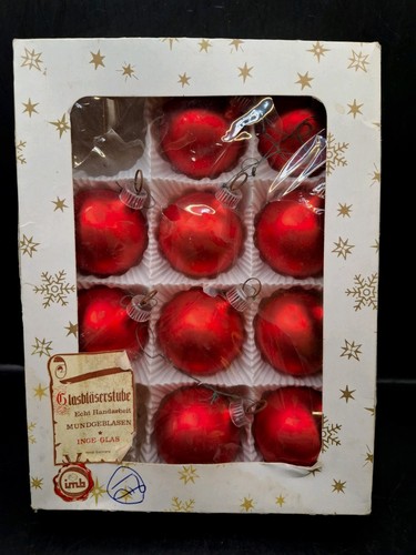 Boxed red vintage west - boxed,