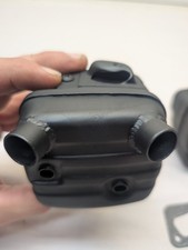 Ported 3 port muffler for