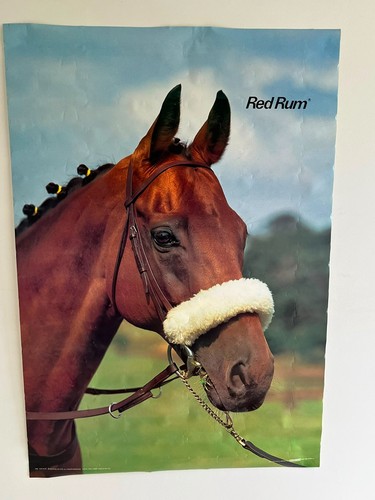 Vintage poster red - of,