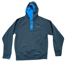 McKenzie Hoodie Black / Blue Mens Size L