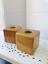 Wade Pottery Cube 60s Candle