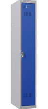 Brand new digital lock metal storage locker 1830mm x 300mm x 300mm blue 1 door