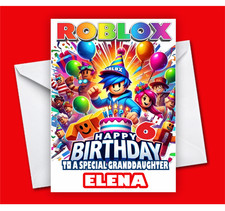 ROBLOX Personalised Birthday