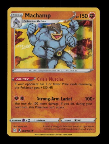 Machamp rare holo 088 - machamp,