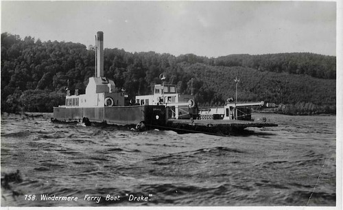 Windermere ferry boat drake - ferry,
