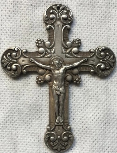 Large catholic crucifix - catholic,
