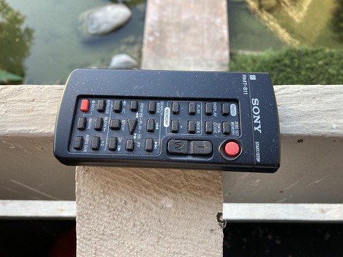 Sony rmt 811 remote control - sony,