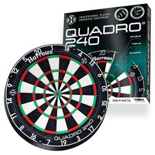Harrows Dart Board Quadro Official Ultra Thin Wire Cabinet Compatible Dartboard
